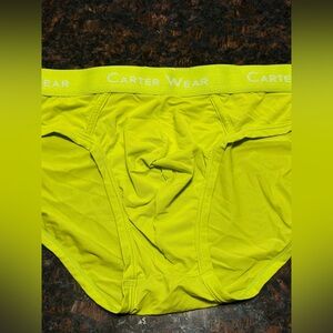 Men's Lime Green Briefs only worn to try on